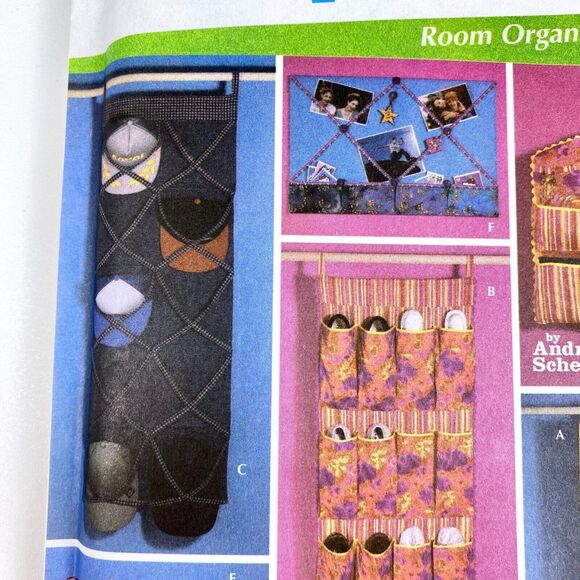 Simplicity 5124 Simply Teen Room Organizers Sewing Pattern Multiple Projects UC - Picture 2 of 9